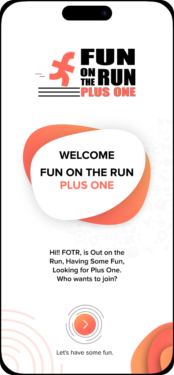 Welcome to the run.